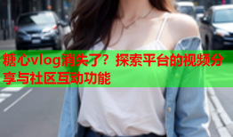 糖心vlog消失了？探索平台的视频分享与社区互动功能