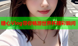 糖心Vlog带你畅游世界杯精彩瞬间