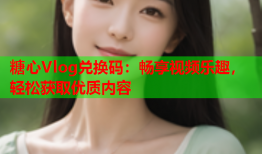糖心Vlog兑换码：畅享视频乐趣，轻松获取优质内容