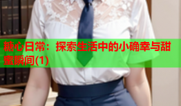 糖心日常：探索生活中的小确幸与甜蜜瞬间(1)