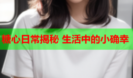 糖心日常揭秘 生活中的小确幸