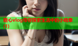 糖心vlog带你探索生活中的小确幸(1)