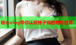 糖心vlog带你认识柚子猫的奇妙世界