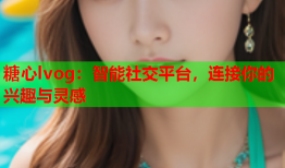 糖心lvog：智能社交平台，连接你的兴趣与灵感