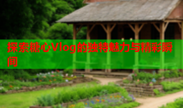 探索糖心Vlog的独特魅力与精彩瞬间