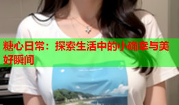 糖心日常：探索生活中的小确幸与美好瞬间