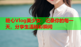 糖心Vlog美少女：记录你的每一天，分享生活精彩瞬间