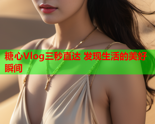 糖心Vlog三秒直达 发现生活的美好瞬间