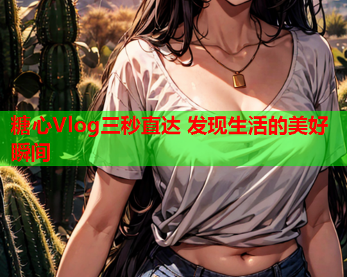 糖心Vlog三秒直达 发现生活的美好瞬间