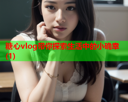 糖心vlog带你探索生活中的小确幸(1)