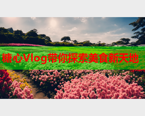 糖心Vlog带你探索美食新天地
