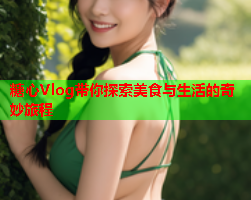 糖心Vlog带你探索美食与生活的奇妙旅程
