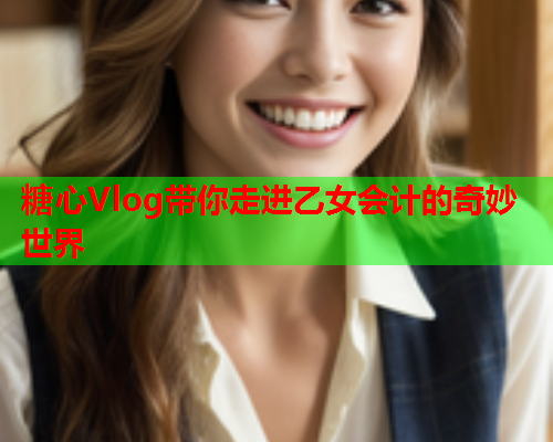 糖心Vlog带你走进乙女会计的奇妙世界